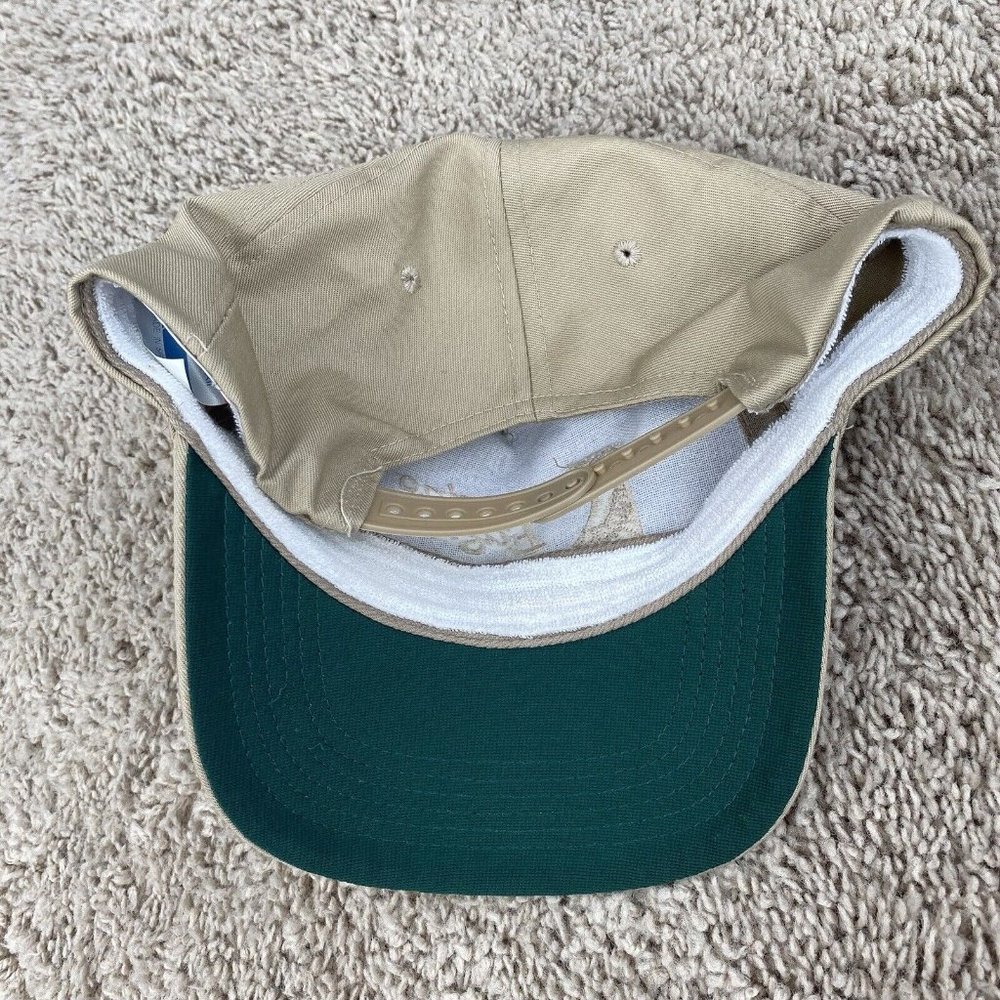 Vintage San Sun Soaring Eagle Casino &‎ Resort Hat Beige Snapback Trucker Cap - Picture 6 of 9